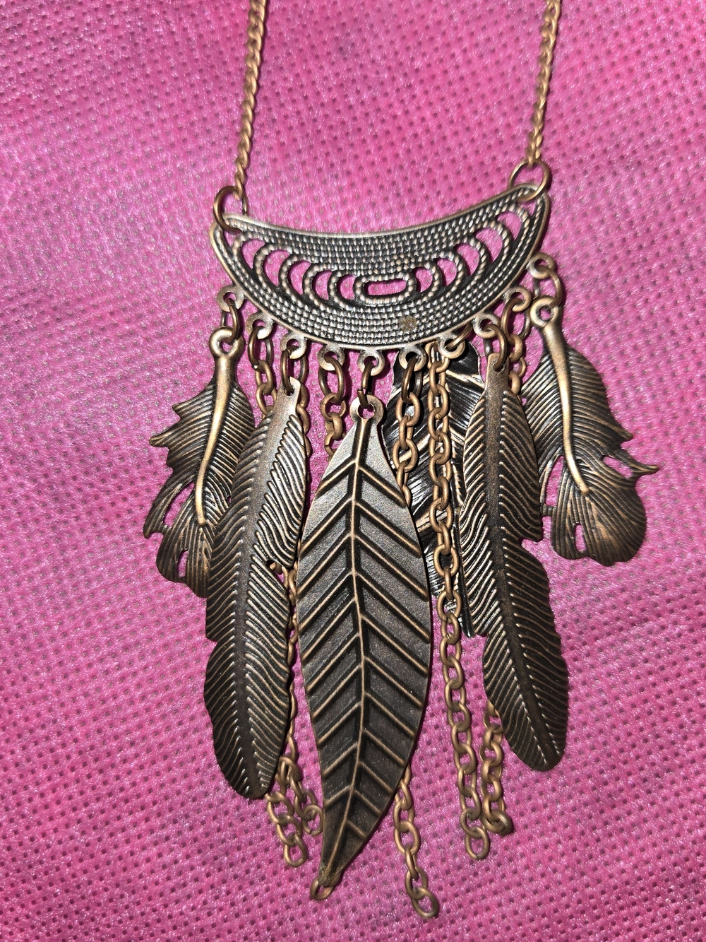 paparazzi Shiny Gold Link Necklace for Women
